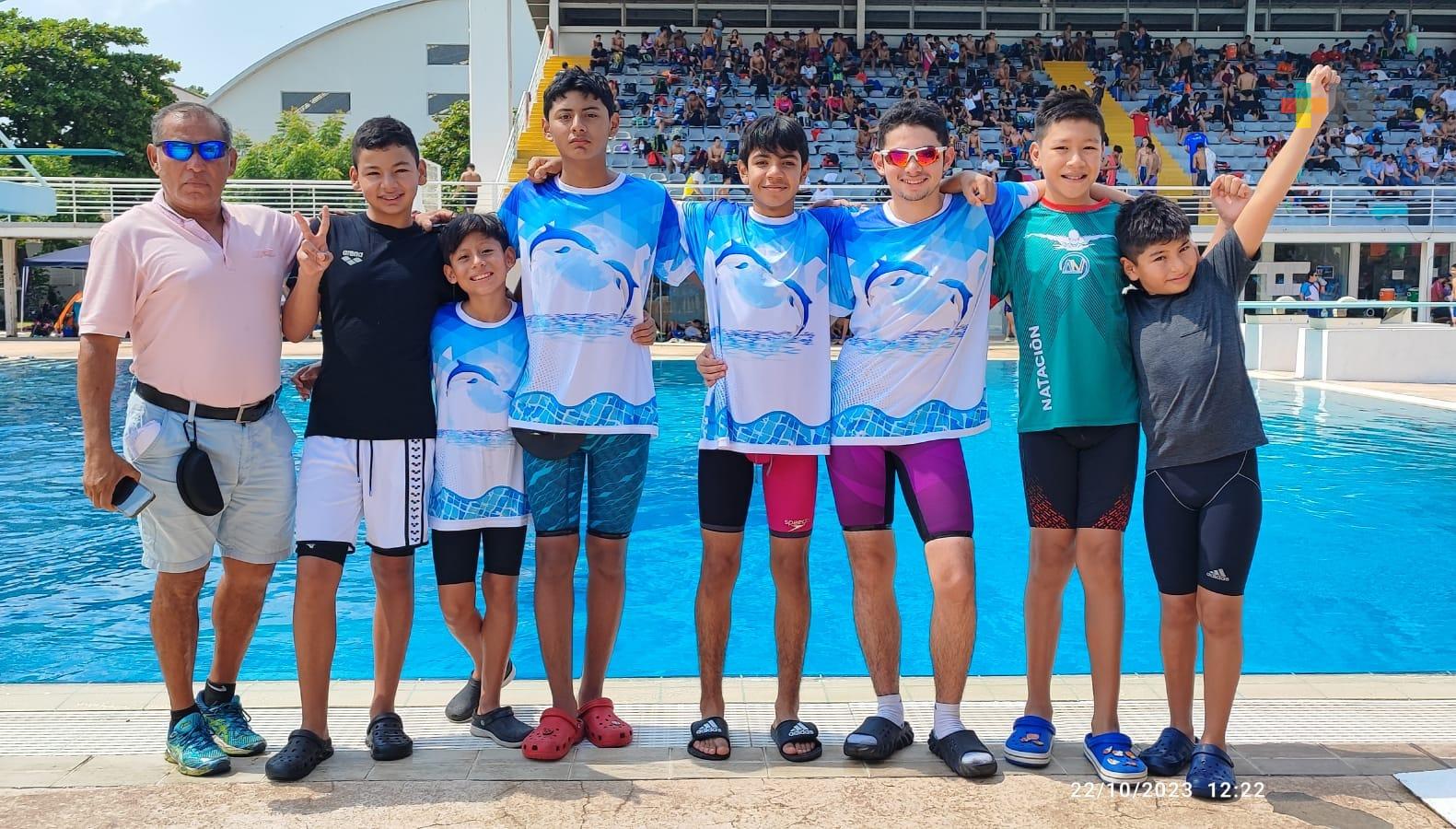 Delfines de SIMAC Minatitlán competirán en próximos torneos de natación