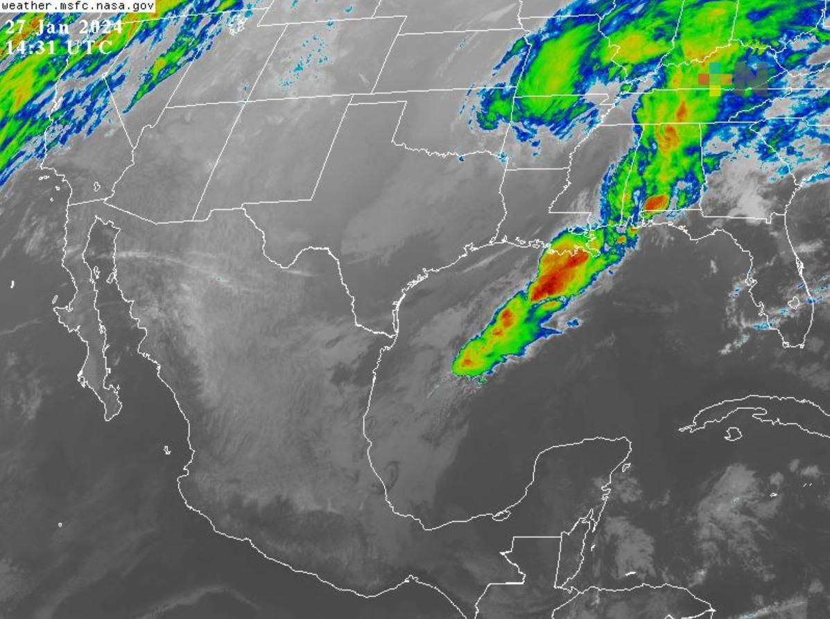 Nieblas, lloviznas y lluvias en la entidad; viento del norte en la costa