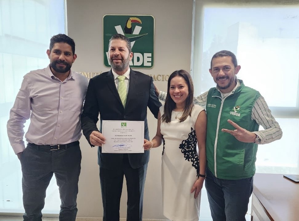 Fernando Kuri Kuri rinde protesta como Delegado Nacional del PVEM