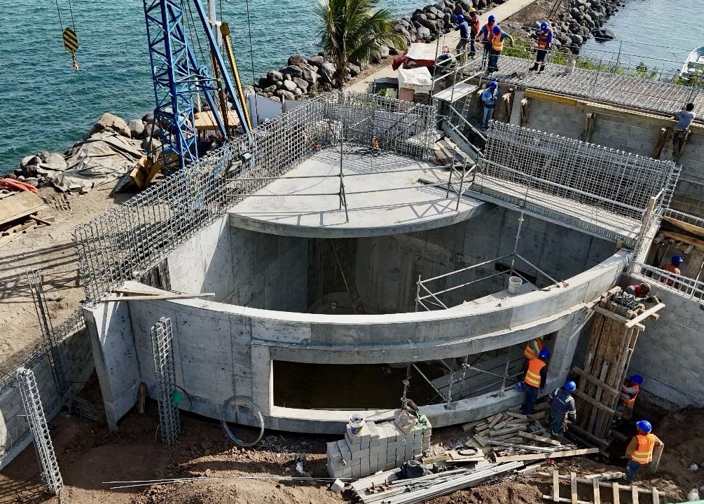 Supervisa titular de PMA obra de ampliación del Aquarium de Veracruz