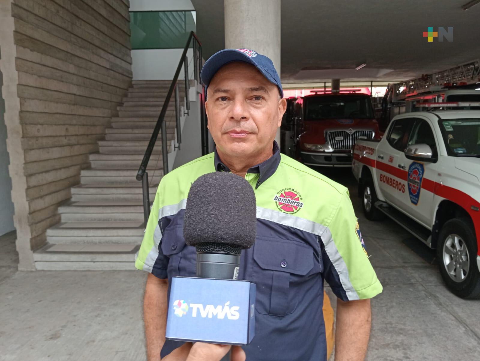 Bomberos conurbados inician 2024 con importante carga de trabajo