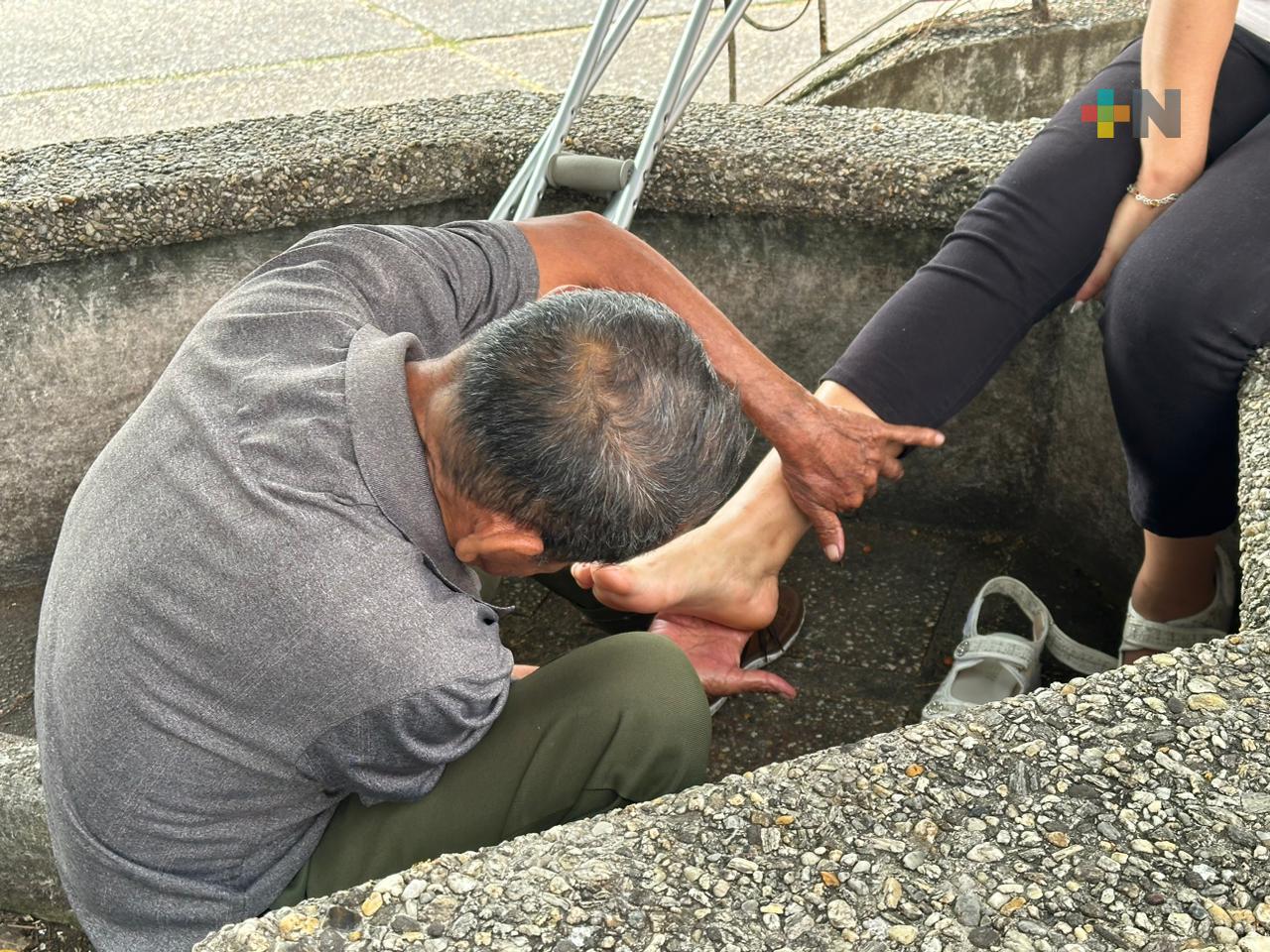 Desde su infancia, Anastacio desarrolló la habilidad de acomodar huesos