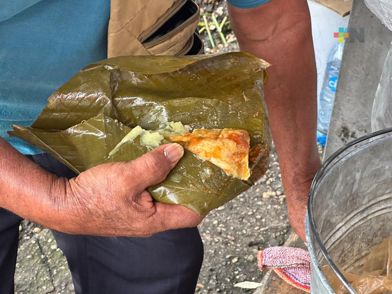 Miles de tamales a la venta en mercado Morelos de Coatzacoalcos