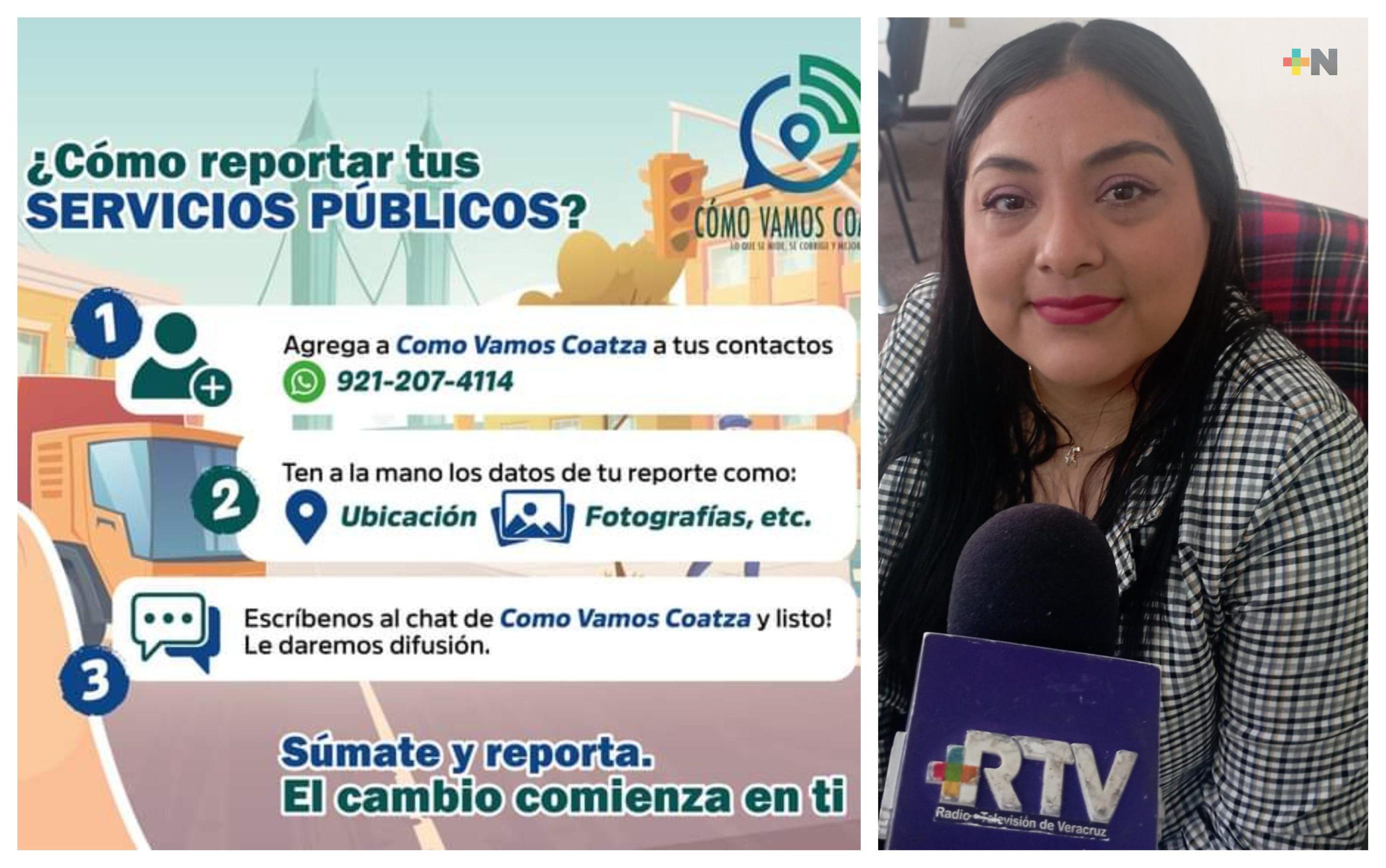 En Coatza se acumulan quejas por servicio de drenaje y alumbrado