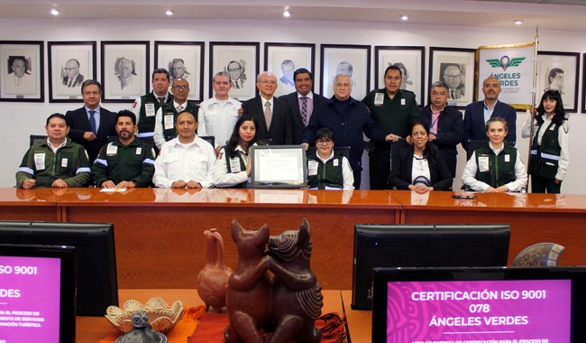 Con Certificación ISO 9001, Ángeles Verdes se consolida como una institución de clase mundial