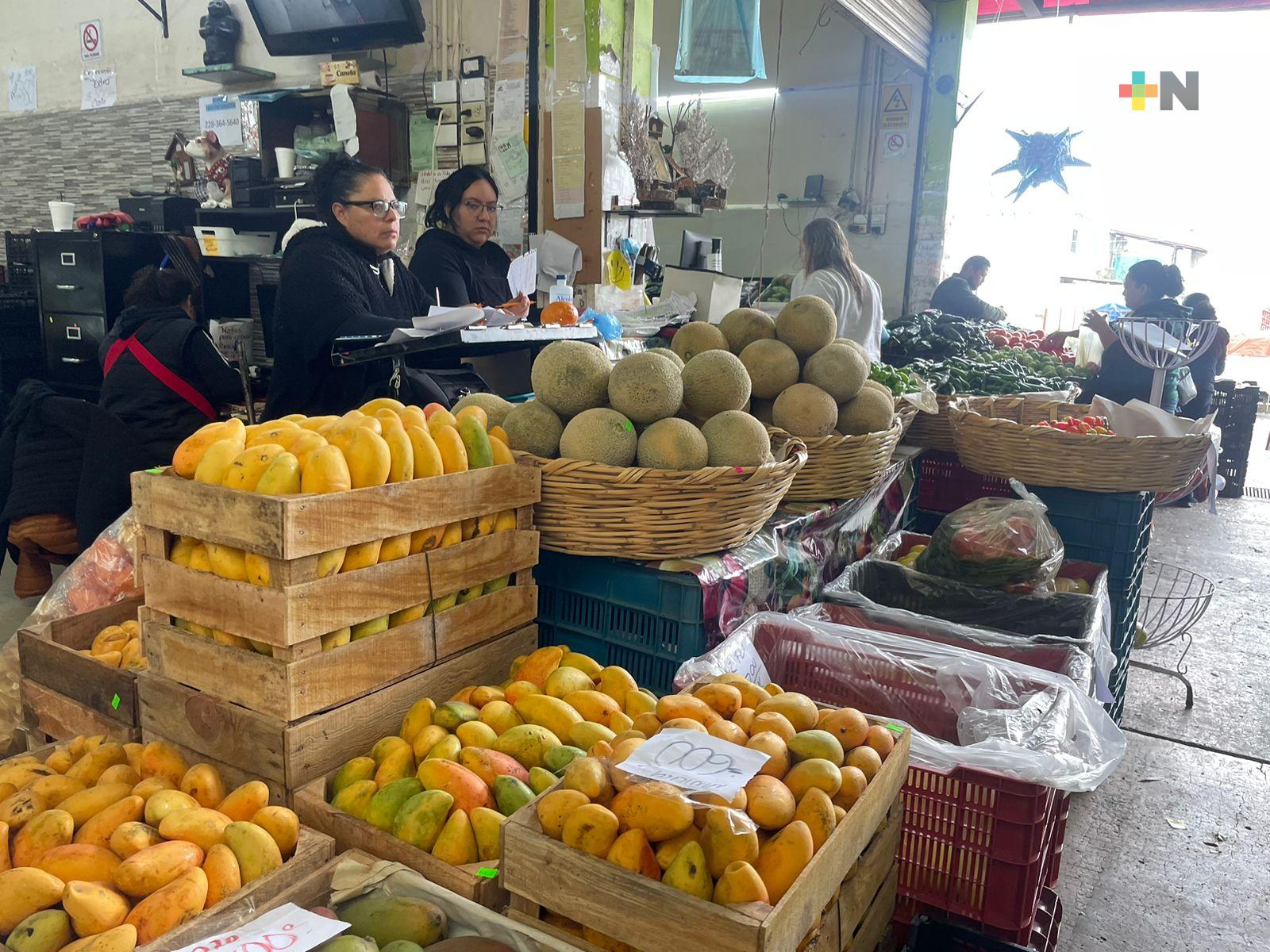 Cuesta de enero y frío han producido aumento en precio de frutas y verduras