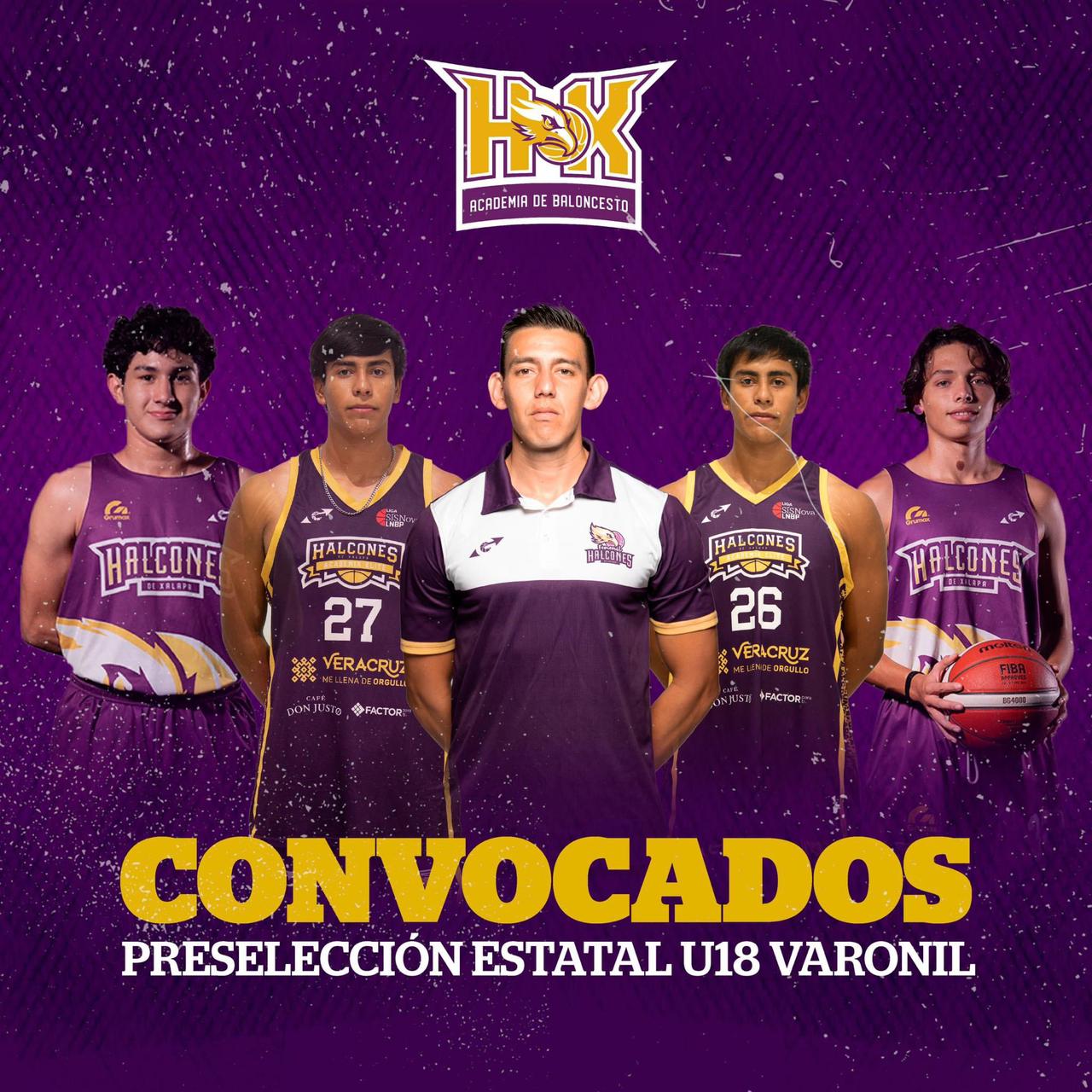 Academia de Formación Halcones de Xalapa estará presente en preselección estatal U18 de ADEMEBA