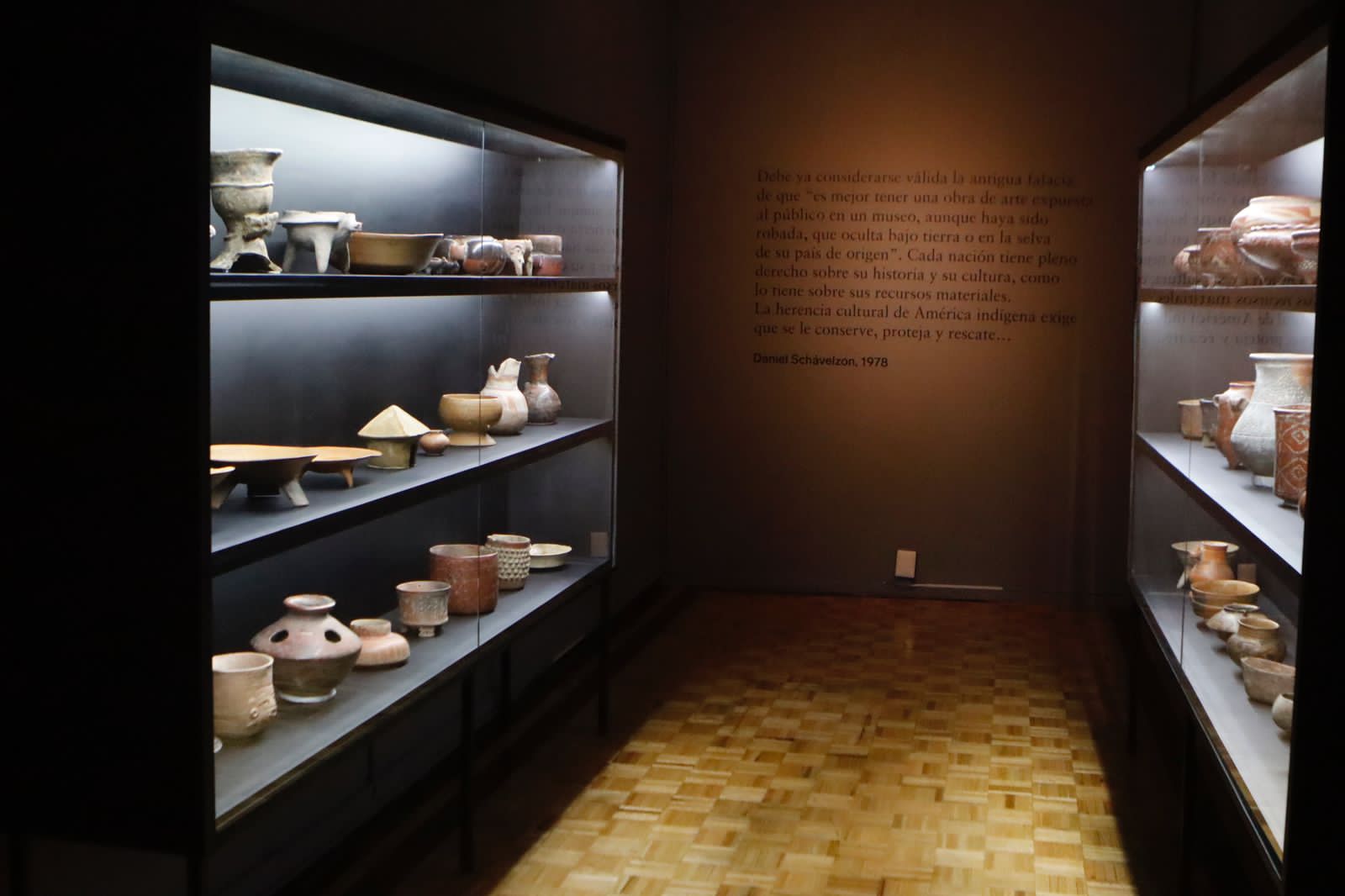 Inaugura SRE exposición de piezas arqueológicas recuperadas en el exterior