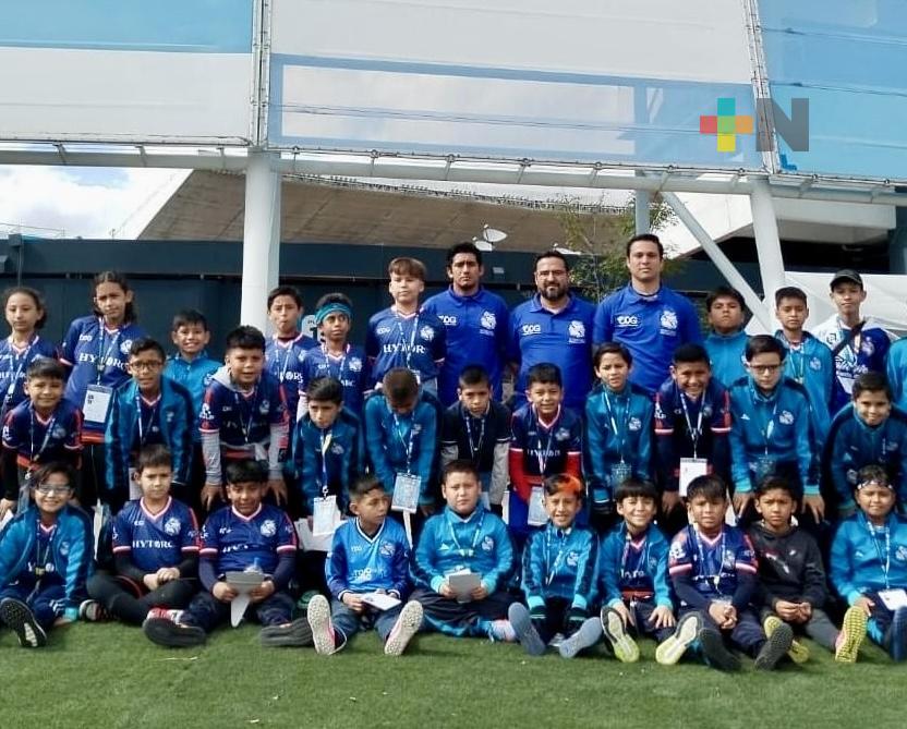 Academia de futbol Puebla Coatzacoalcos suma resultados positivos