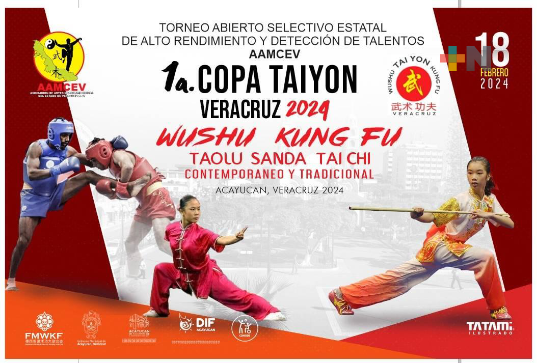 En Acayucan realizarán la Copa Tai Yon Veracruz de Wushu Kung Fu