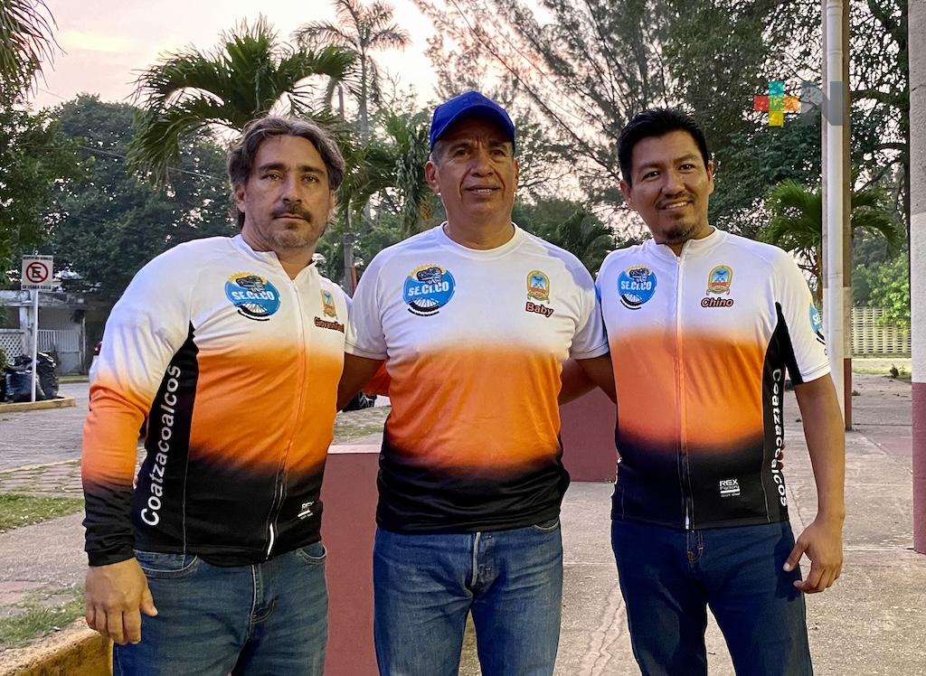 Ciclistas de Coatza se alistan rumbo al proceso clasificatorio de Juegos Conade