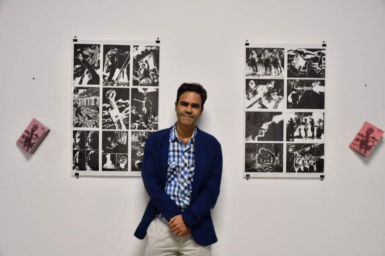 Presenta Casa Principal conversatorio con el ilustrador Julio Torres Lara