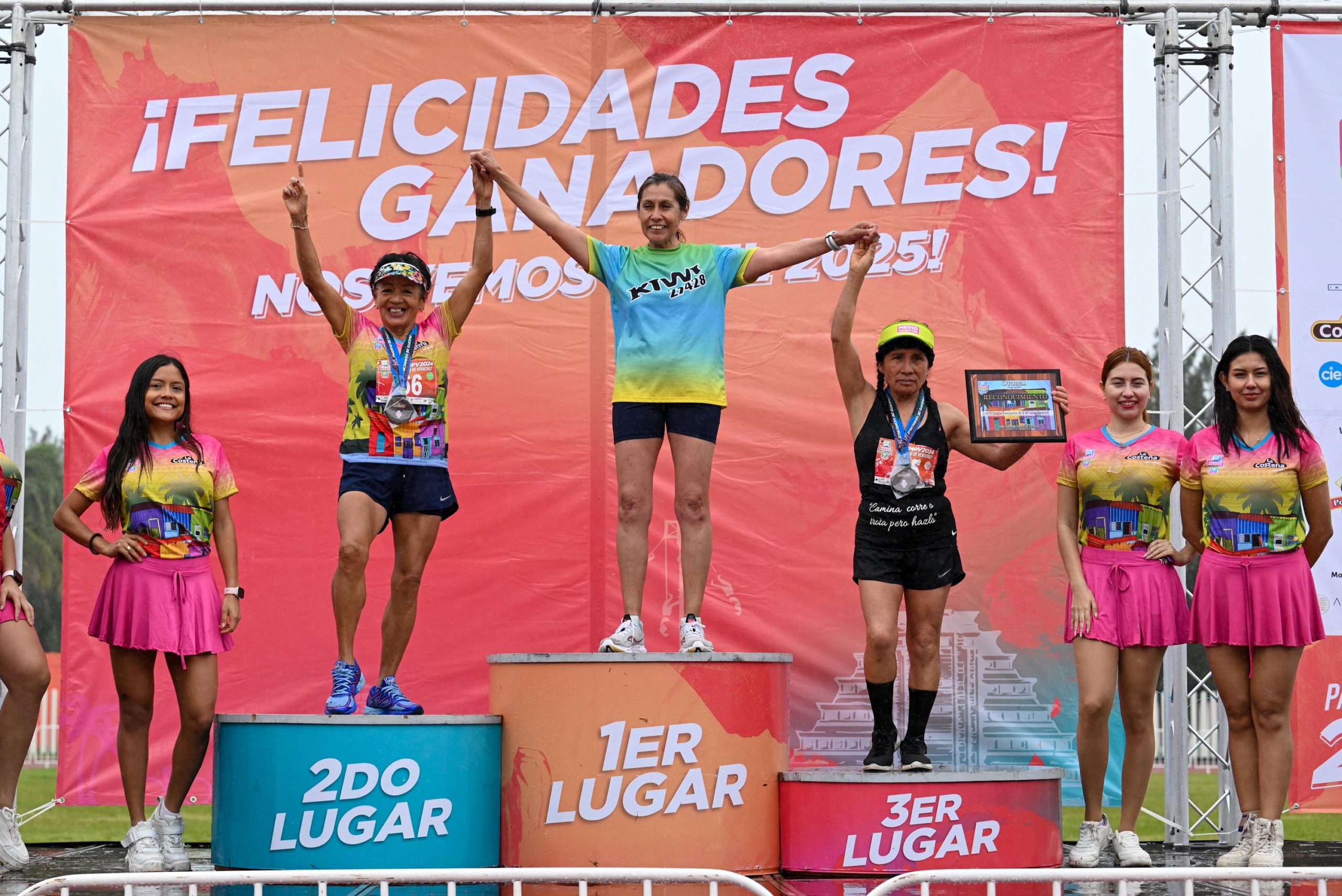 Todo un éxito el medio maratón Veracruz 2024