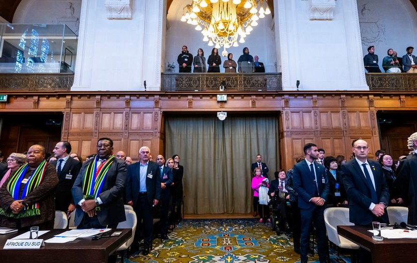 La Corte Internacional de Justicia ordena a Israel evitar un genocidio en Gaza