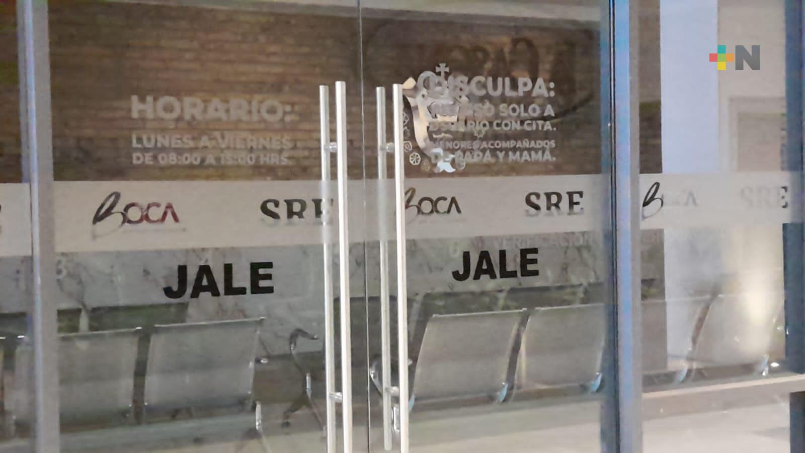 Nuevas oficinas de la SRE en Boca del Río inician operaciones en febrero