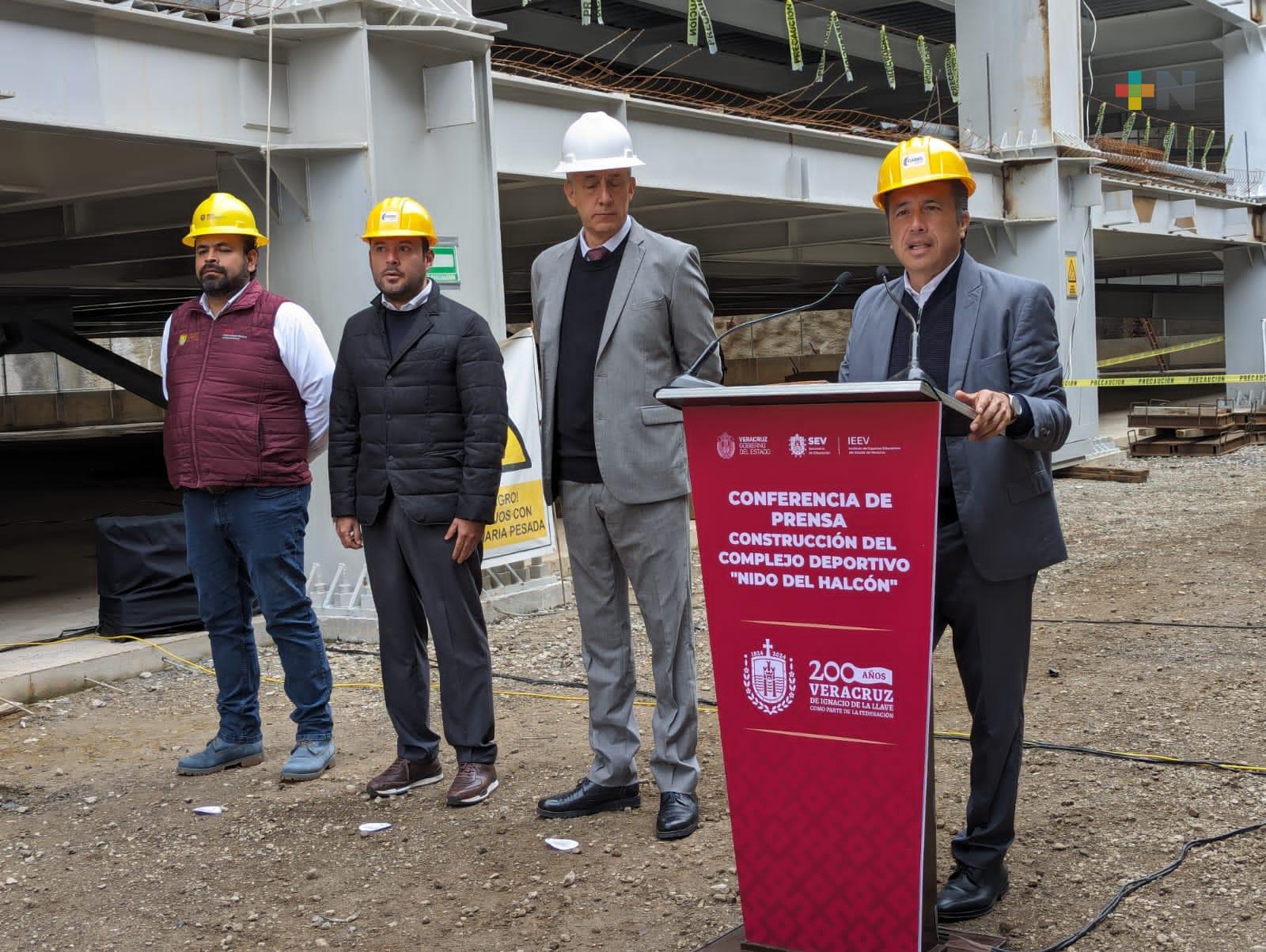 Gobernador supervisa avances de construcción del «Nido del Halcón»