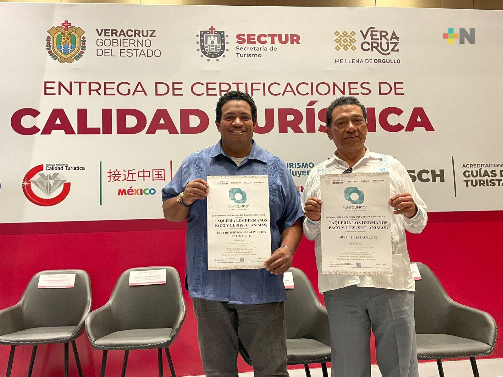 Veracruz consolidado y comprometido con la excelencia turística: Sectur