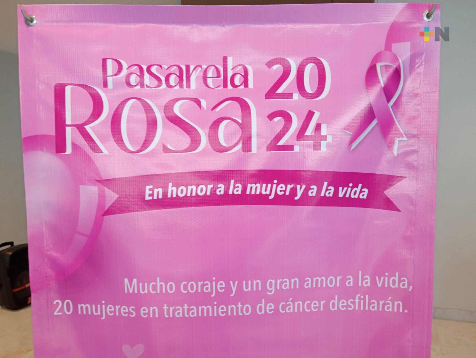 Organizan «Pasarela rosa 2024» en apoyo a mujeres con cáncer de mama