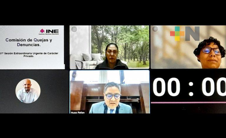 INE resuelve como improcedentes medidas cautelares en contra de precandidata a la presidencia de la República por Morena