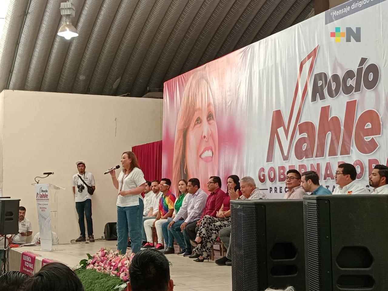 Soy mujer y estoy preparada para ser Gobernadora: Rocío Nahle