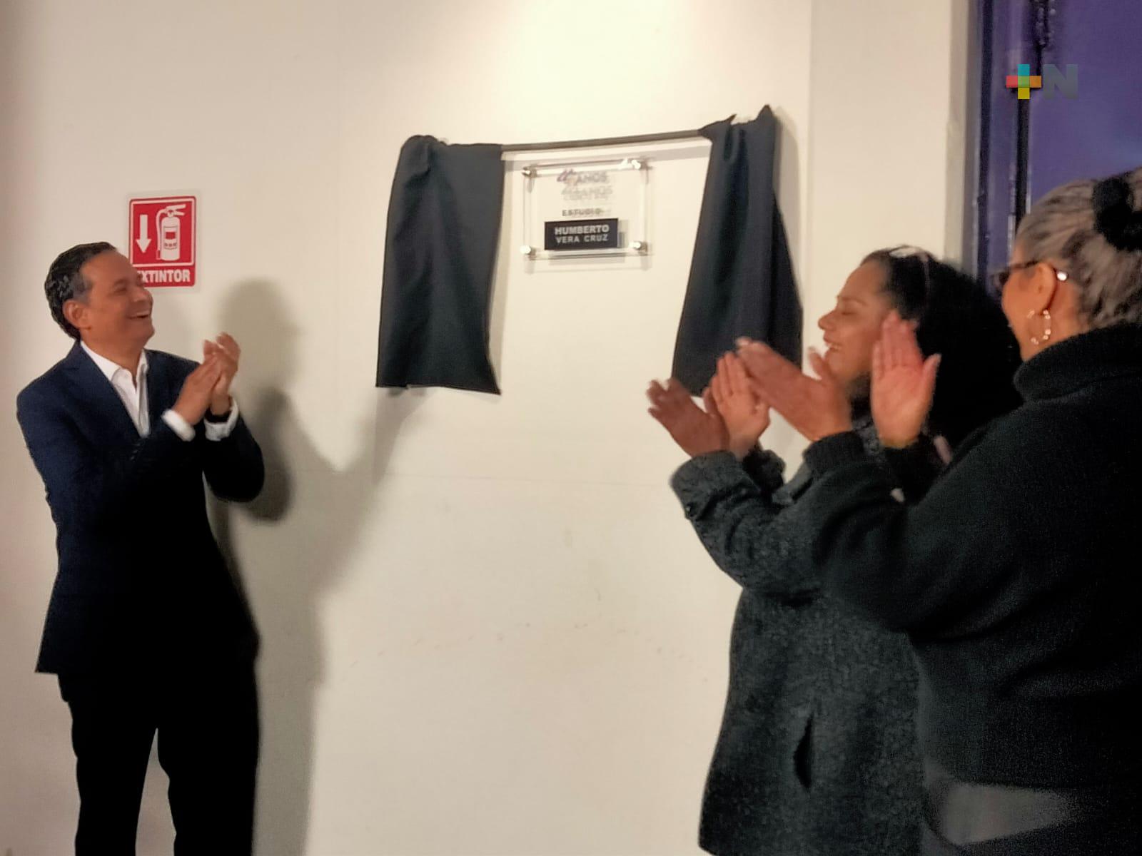 Radiotelevisión de Veracruz rinde homenaje póstumo a Humberto Vera