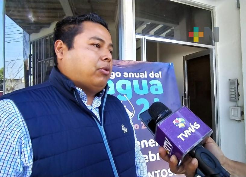 Siguen aplicando descuento en pago anticipado del agua en Emiliano Zapata
