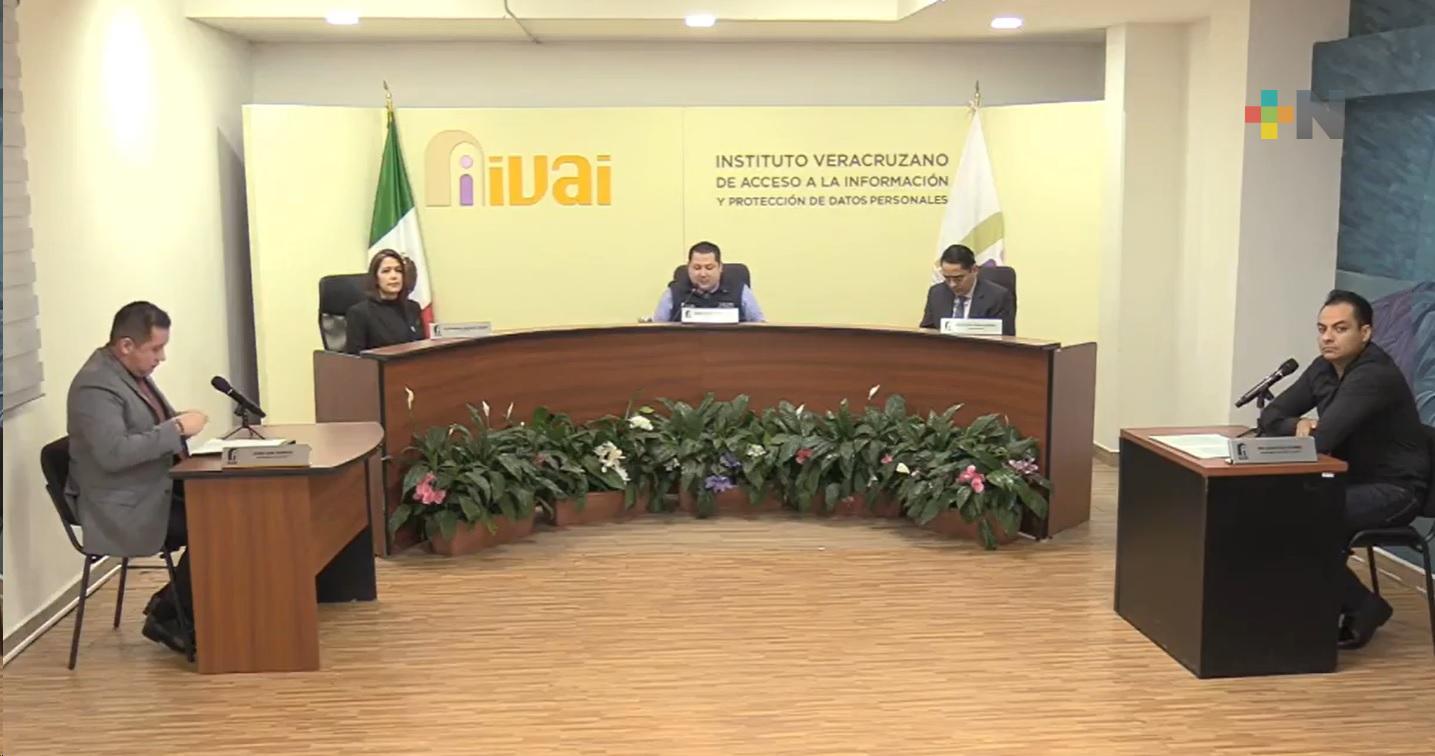 Sesionan consejeros del IVAI por primera vez en 2024