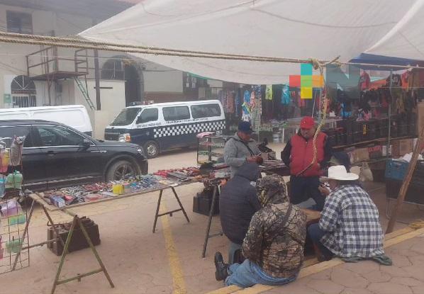 Saldo blanco por festejos de Fin de Año en Huayacocotla