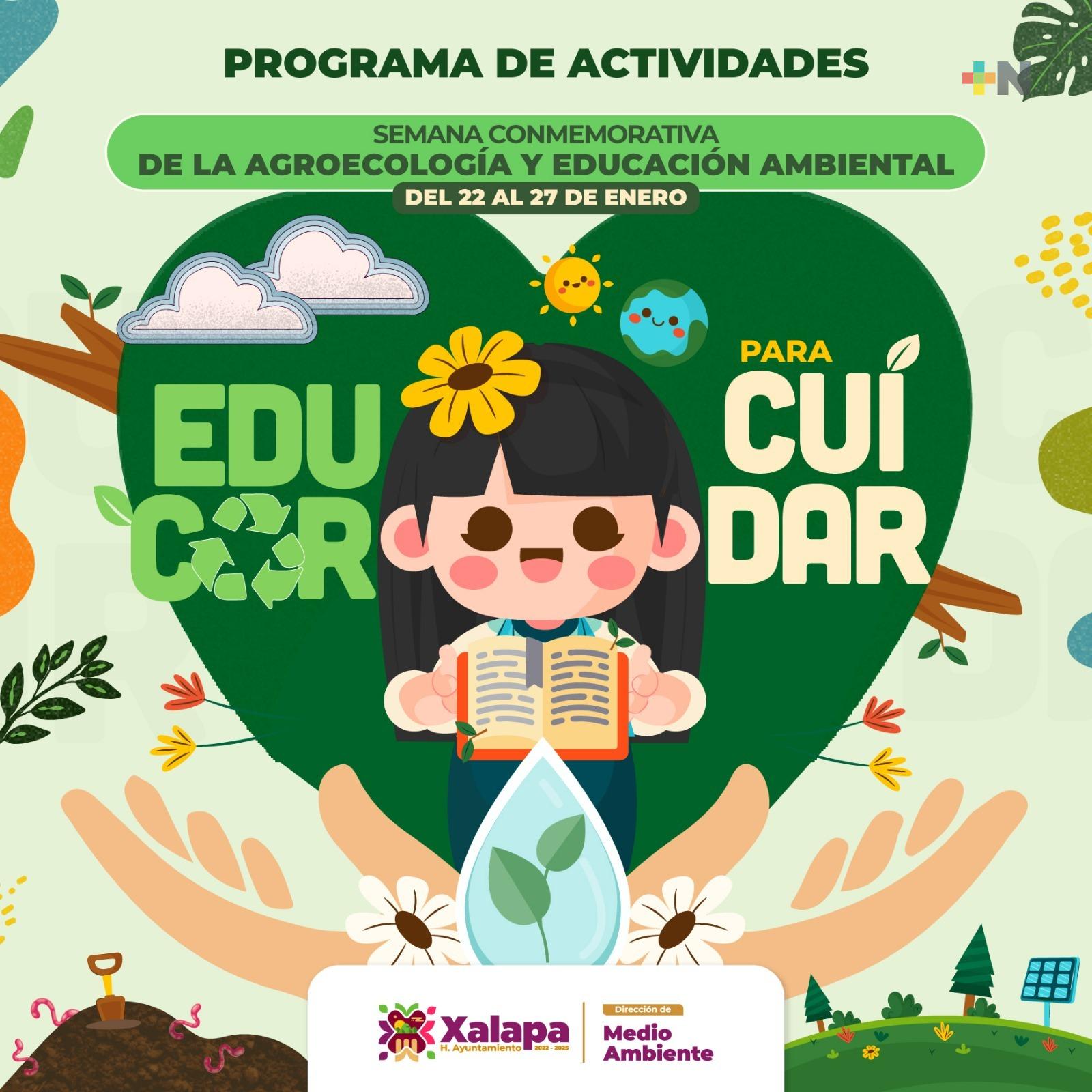 Ayuntamiento de Xalapa colabora en educación ambiental