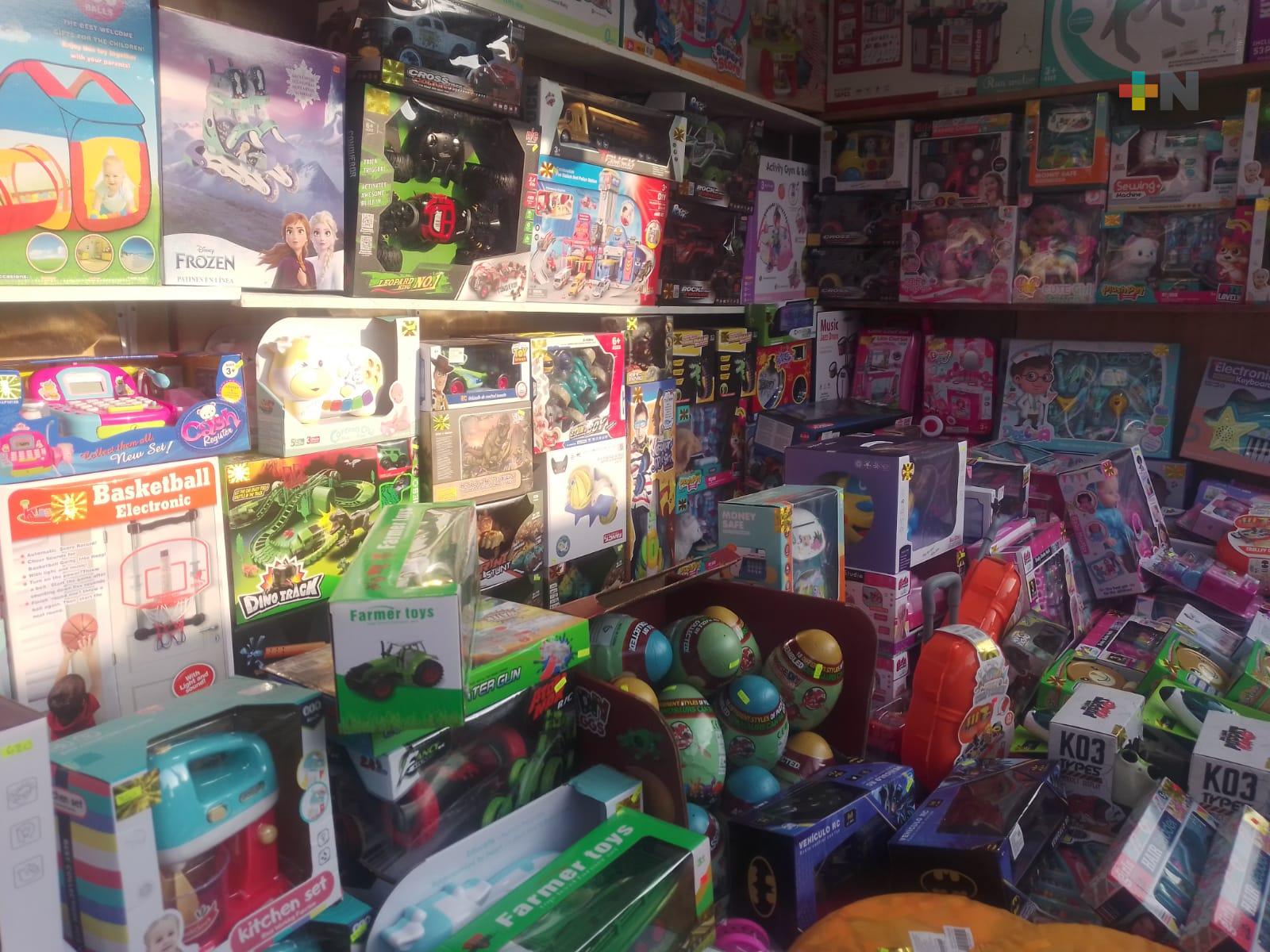 Comerciantes con buena expectativa de venta de juguetes para Reyes Magos
