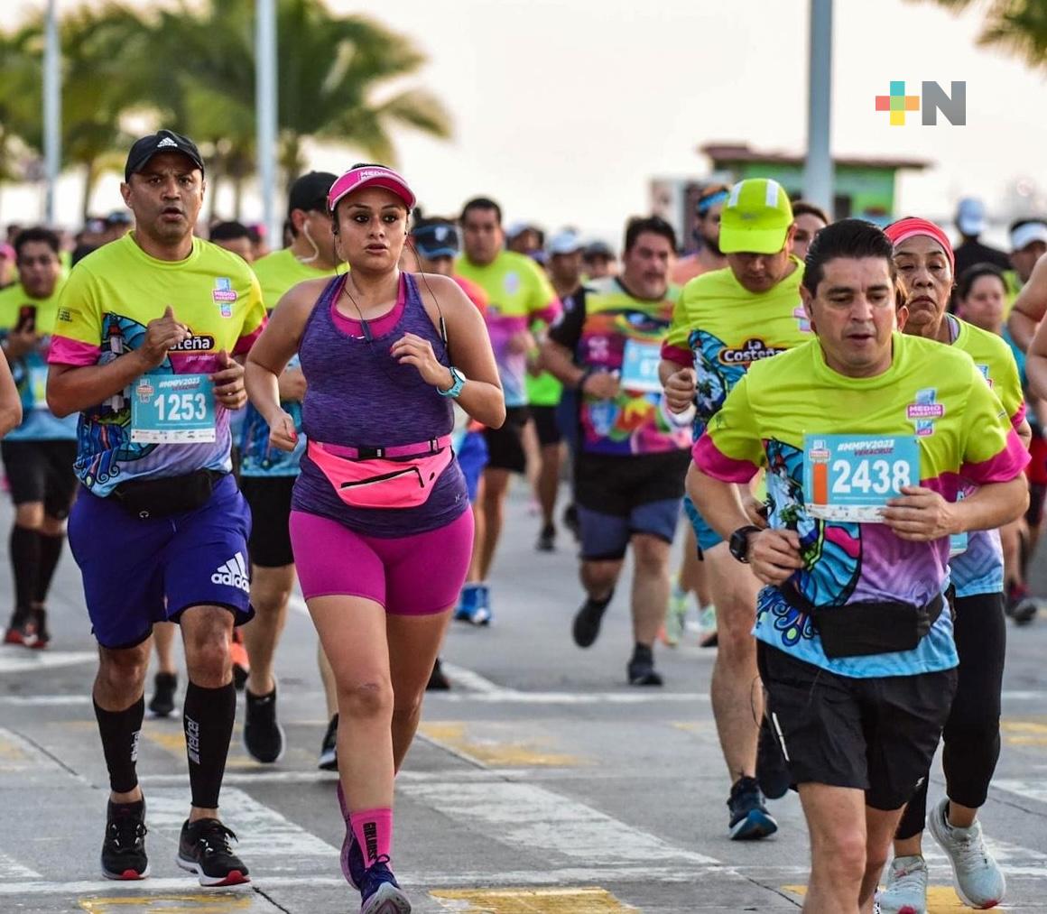 Atletas volverán a la actividad deportiva con el Medio Maratón Puerto de Veracruz 2024
