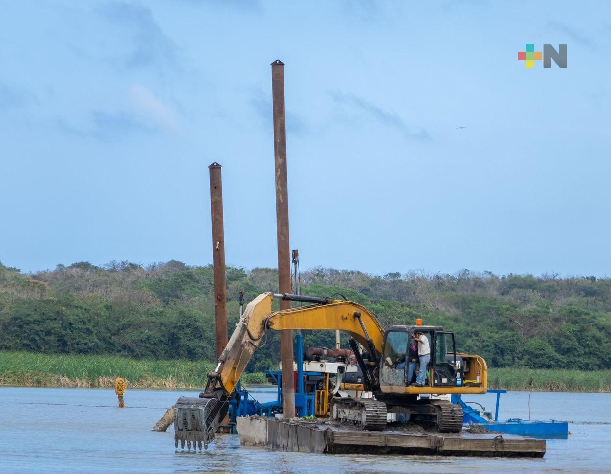 PMA informa que continúa rescate de la laguna San Julián