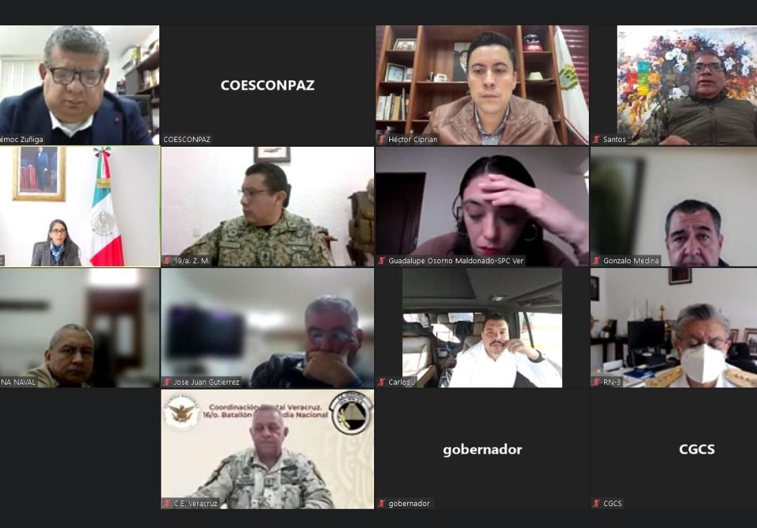 Mesa de Coesconpaz sesiona de manera virtual, este lunes