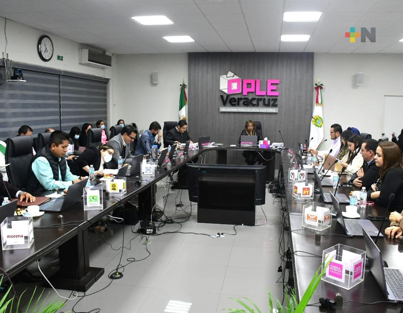 Aprueba OPLE Veracruz integración de los 30 Consejos Distritales para organizar proceso electoral 2023-2024