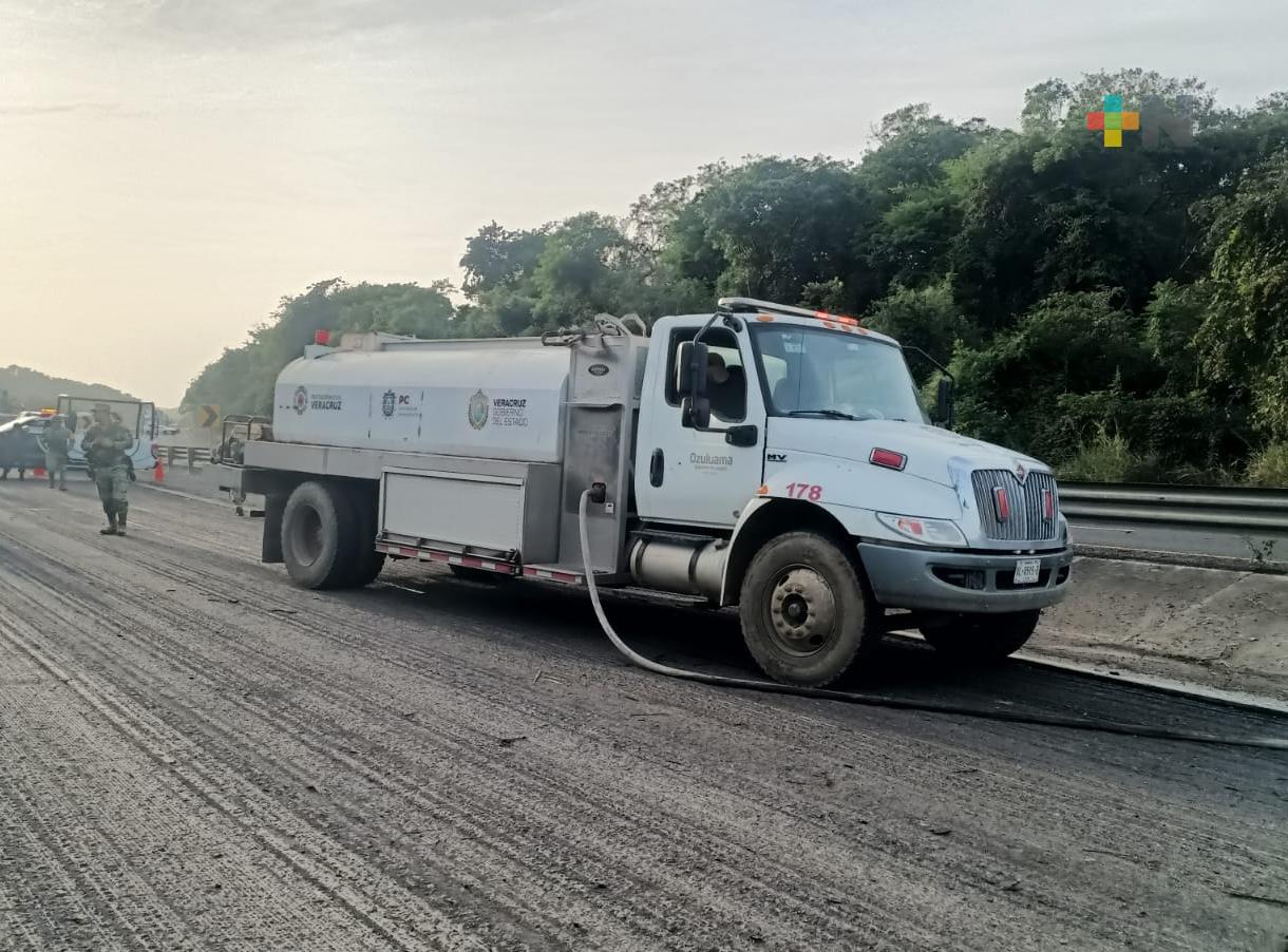 Se restablece la circulación en carretera Tampico-Ozuluama