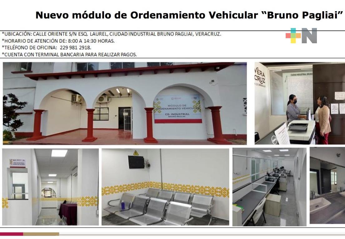 Habrá nueva oficina de ordenamiento vehicular en zona industrial Bruno Pagliai