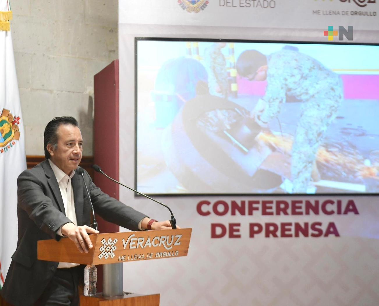 En la entidad se combate el narcotráfico y se impide que la droga llegue a la niñez: Cuitláhuac García