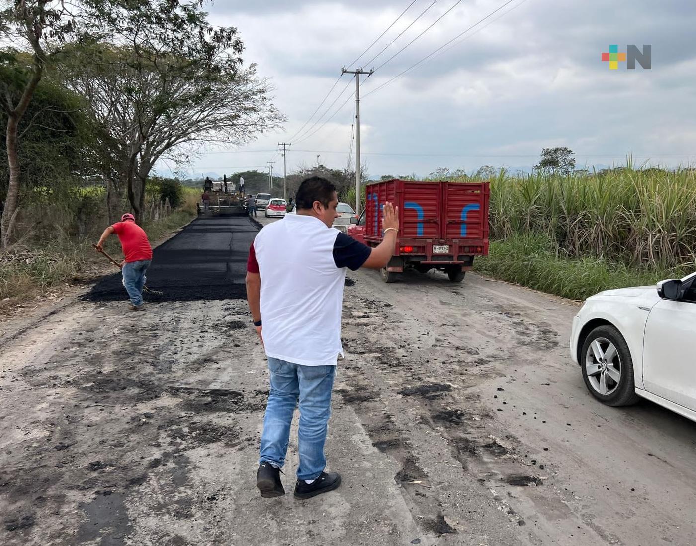 Reinicia rehabilitación de la carretera Paso del Macho-Camarón de Tejeda