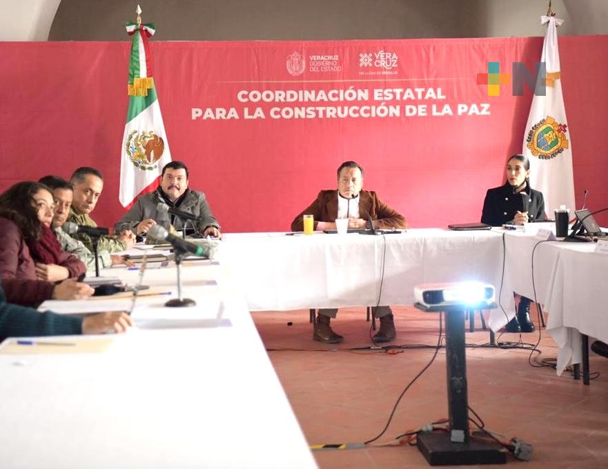 Mesa para la Construcción de la Paz trabajó en el municipio de Perote