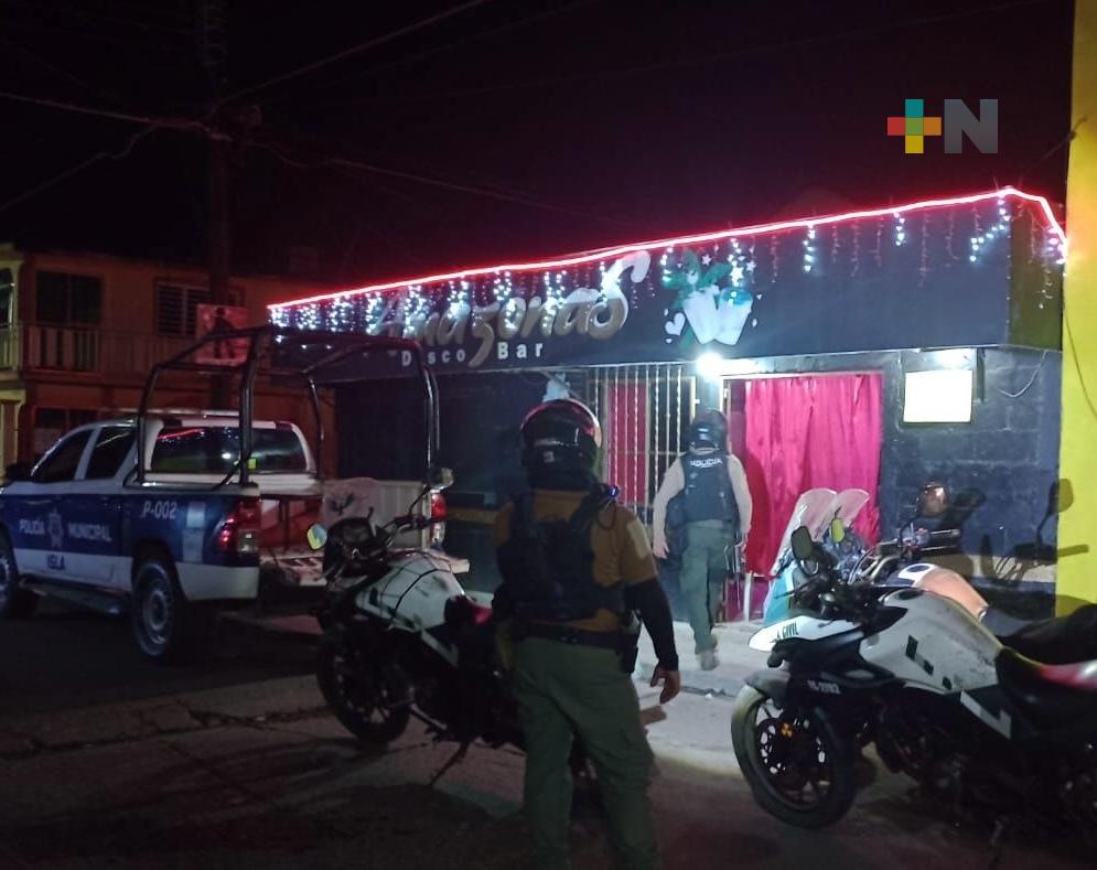 Realiza SSP operativo «Bares y Cantinas» en 39 municipios del estado