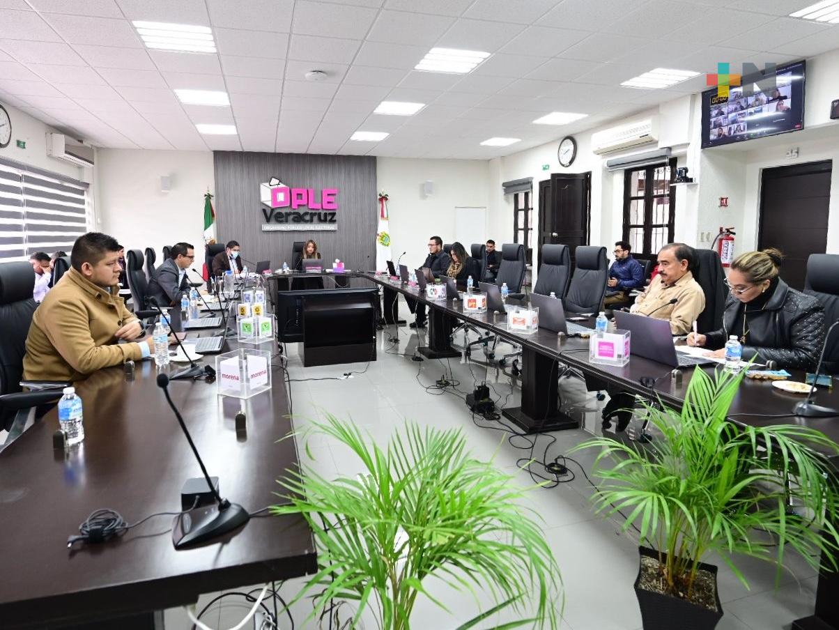 Consejo General del OPLE Veracruz redistribuye presupuesto del 2024