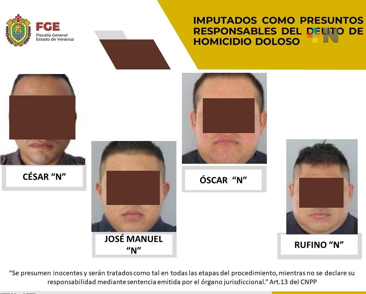 Imputados cuatro policías de Lerdo de Tejada por presunto homicidio doloso