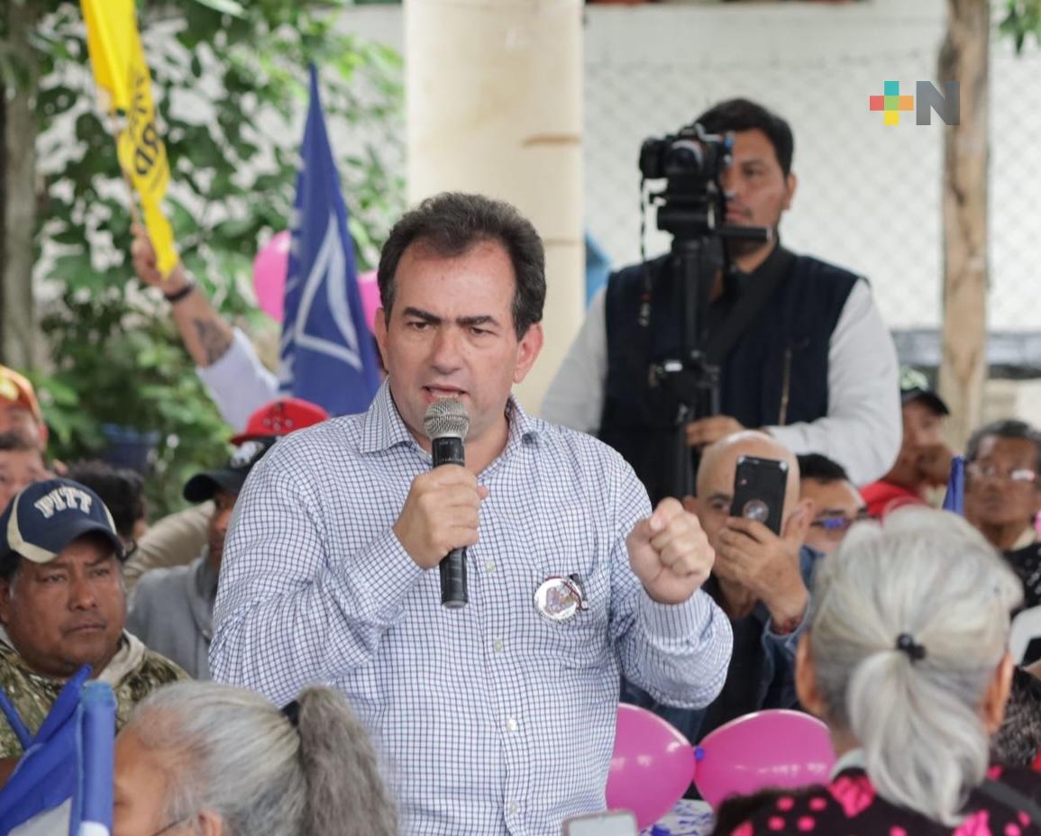 Veracruz tiene gente valiente, gente de futuro: Pepe Yunes