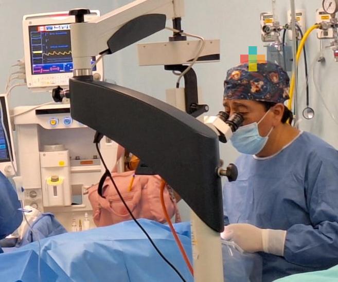 Realiza IMSS Veracruz Sur primera jornada quirúrgica de Cataratas