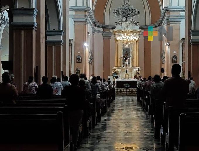 Catedral del puerto de Veracruz reanudó sus actividades