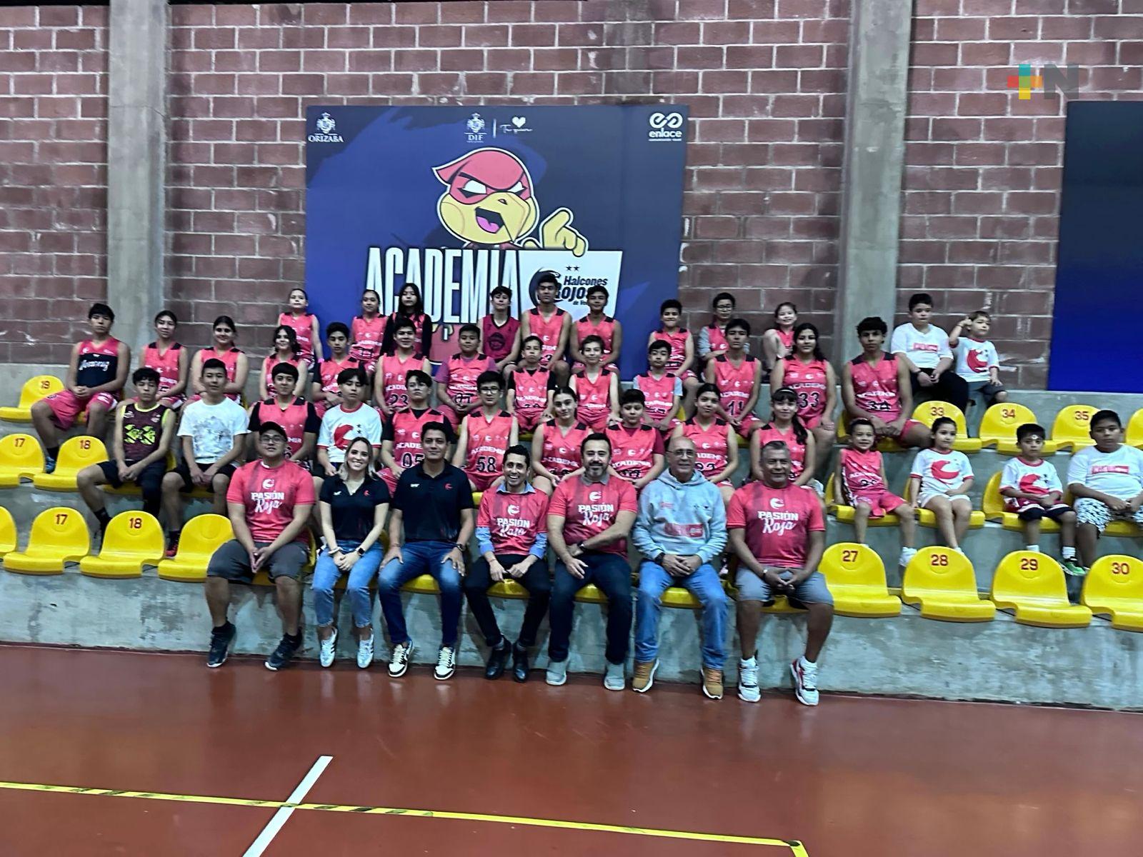 Refrenda Halcones Rojos refrenda compromiso con Academia HR Orizaba