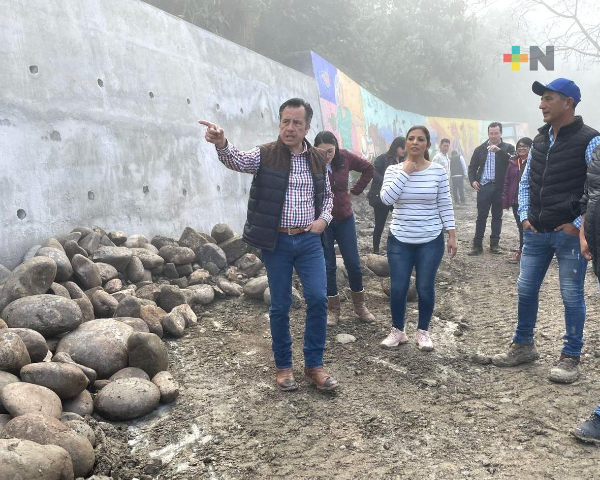 Nosotros sí sabemos de justicia, afirma Cuitláhuac García en gira por la Huasteca
