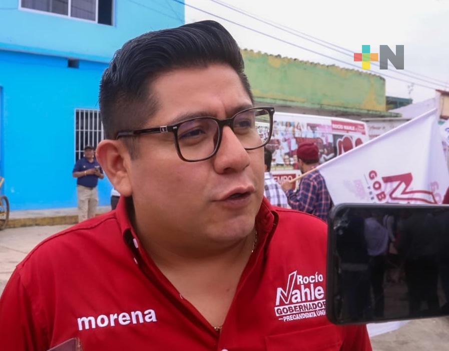 En Veracruz con Cuitláhuac García hay más justicia social: Esteban Ramírez Zepeta