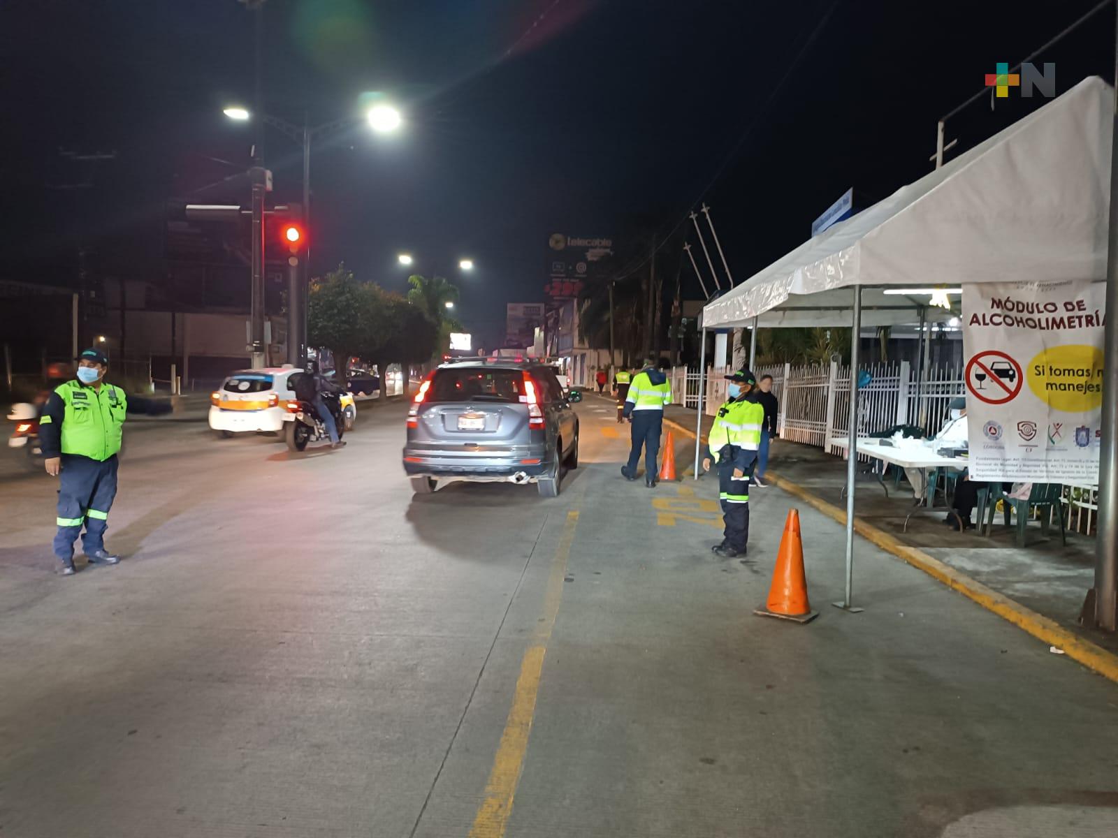 Tránsito municipal multa a 28 conductores en operativo de alcoholemia de Córdoba