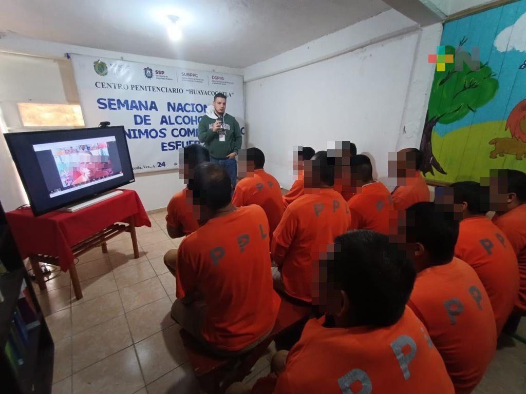 Concluye SSP la Semana Nacional de AA en Centros Penitenciarios